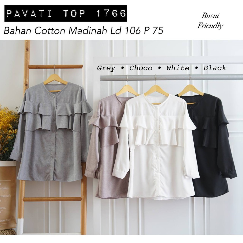 PAVATI TOP / BLOUSE / ATASAN / PAKAIAN