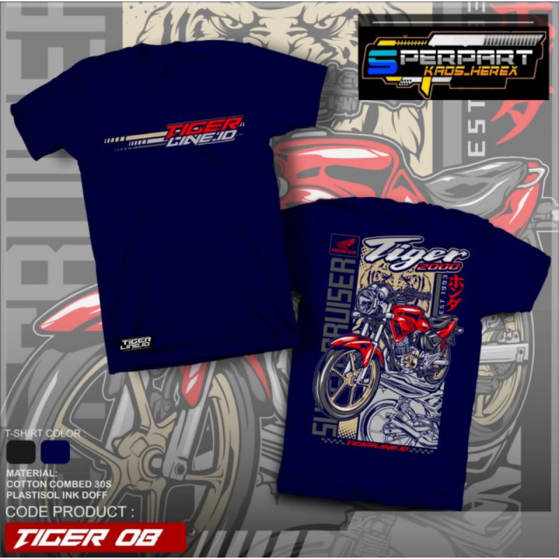 [COD] KAOS HONDA TIGER200 HEREX ORIGINAL