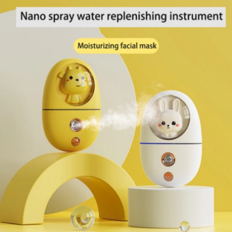 HOT PRODUCT Mini Nano Spray Boneka Gepeng 35ml Nano Mist Premium Nano Cute Nano Lucu [Anti Bocor]