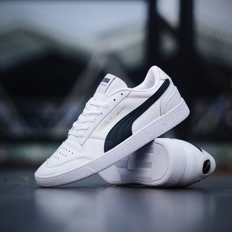 PUMA RALPH SAMPSON LEATHER WHITE BLACK
