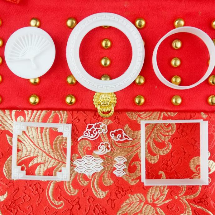 

Ornaments Set Cake Stamp Cake Troopers Chinese New Year CNY CT ORN 01
