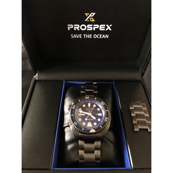 Seiko Turtle SRPD11K Save Ocean Black Limited Edition