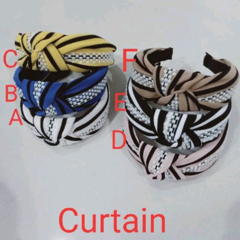 AKSESORIS BANDO HEAD TIED BANDO KOREA TALI SIMPUL