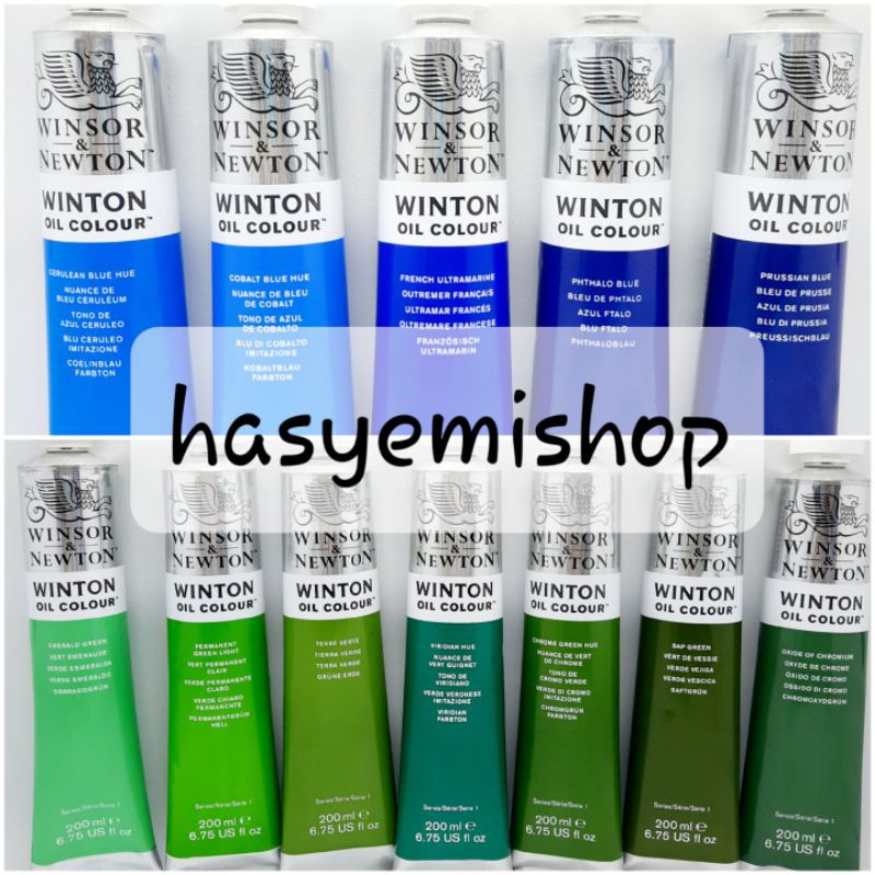 

H7Y Cat Minyak WINTON OIL COLOUR 200 ML Winsor & Newton