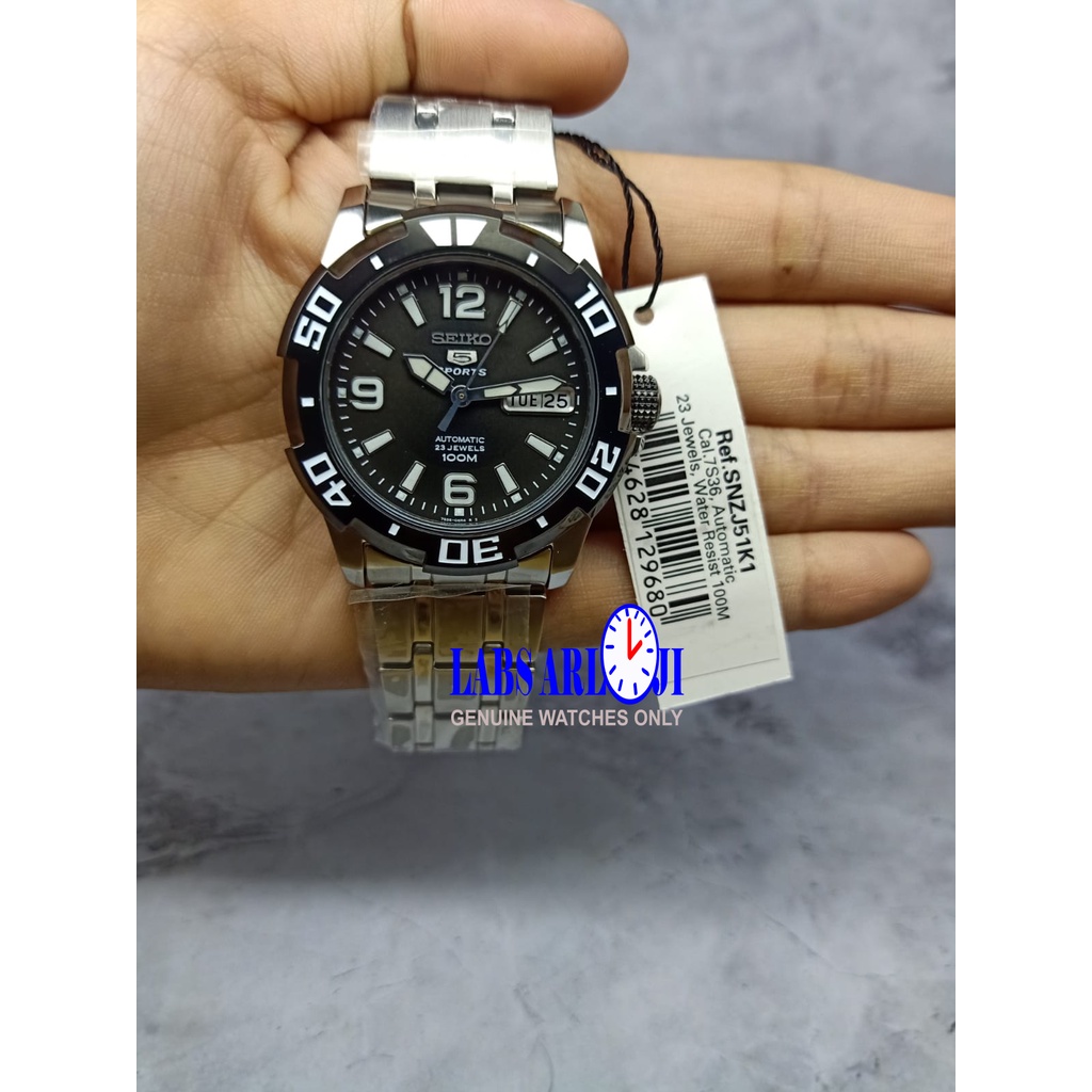 Jam Tangan Seiko SNZJ51 SNZJ51K1 Original