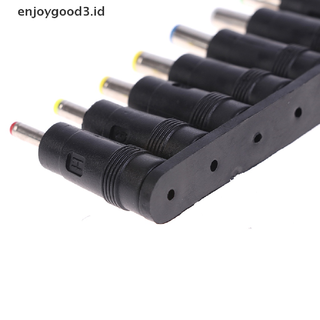 8pcs / Set Adapter Power Supply Ac / Dc Universal Multifungsi