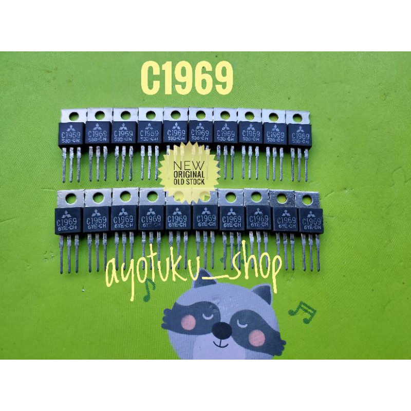 Hochfrequenz-Transistor 2SC1969 – 10 Stück, 60V 6A Für Auto & Elektronik