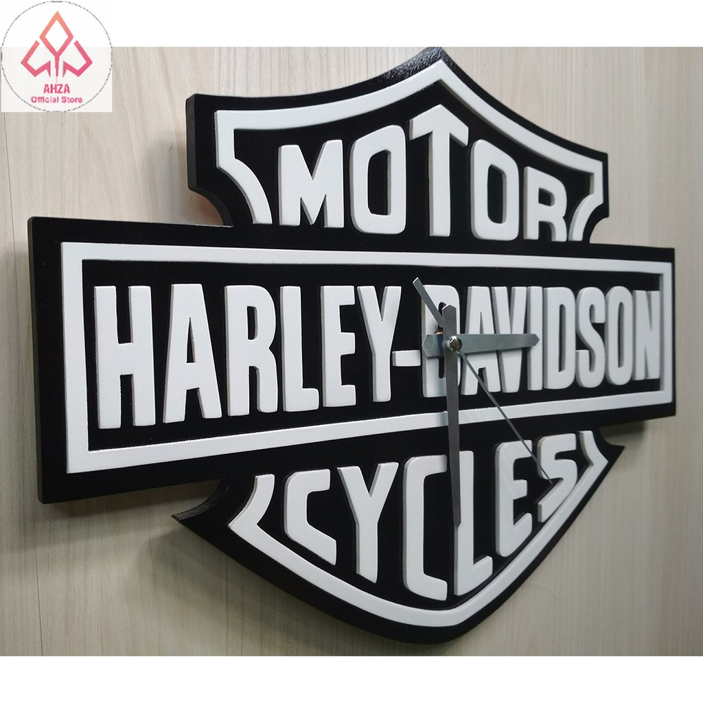 JAM DINDING HARLEY DAVIDSON | Hiasan Dinding Harley HD Davidson | HDCI Indonesia