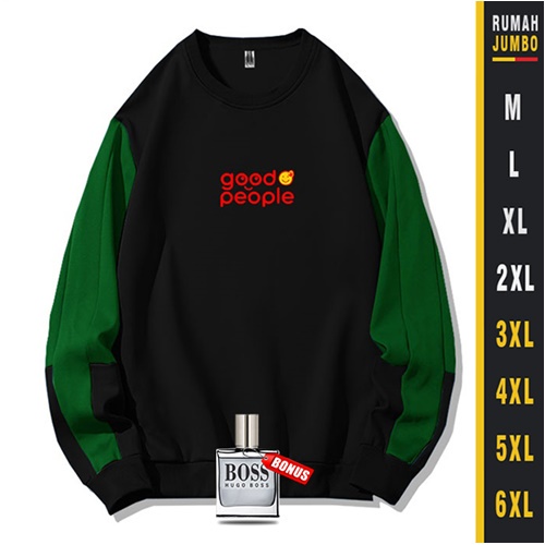 Sweater Oversize Pria Sweter pria Jaket Switer Pria Big Size GOOD PEOPLE