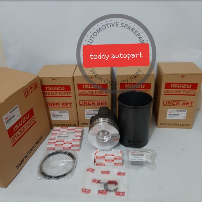 LINER KIT LINER SET BORING SET ISUZU NKR71 UERO 2 NKR 71 UERO