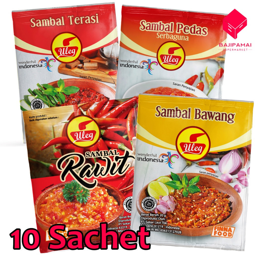 

Finna Food Sambal Uleg 10's @20gr