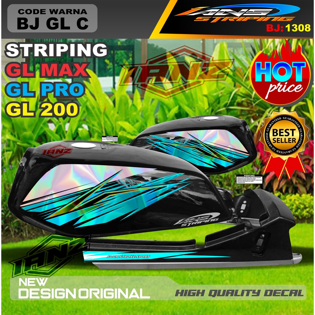 STRIPING CUSTOM GL 2000 HOLOGRAM / STRIPING GL PRO MAX VARIASI HOLOGRAM / STRIPING GL HOLOGRAM