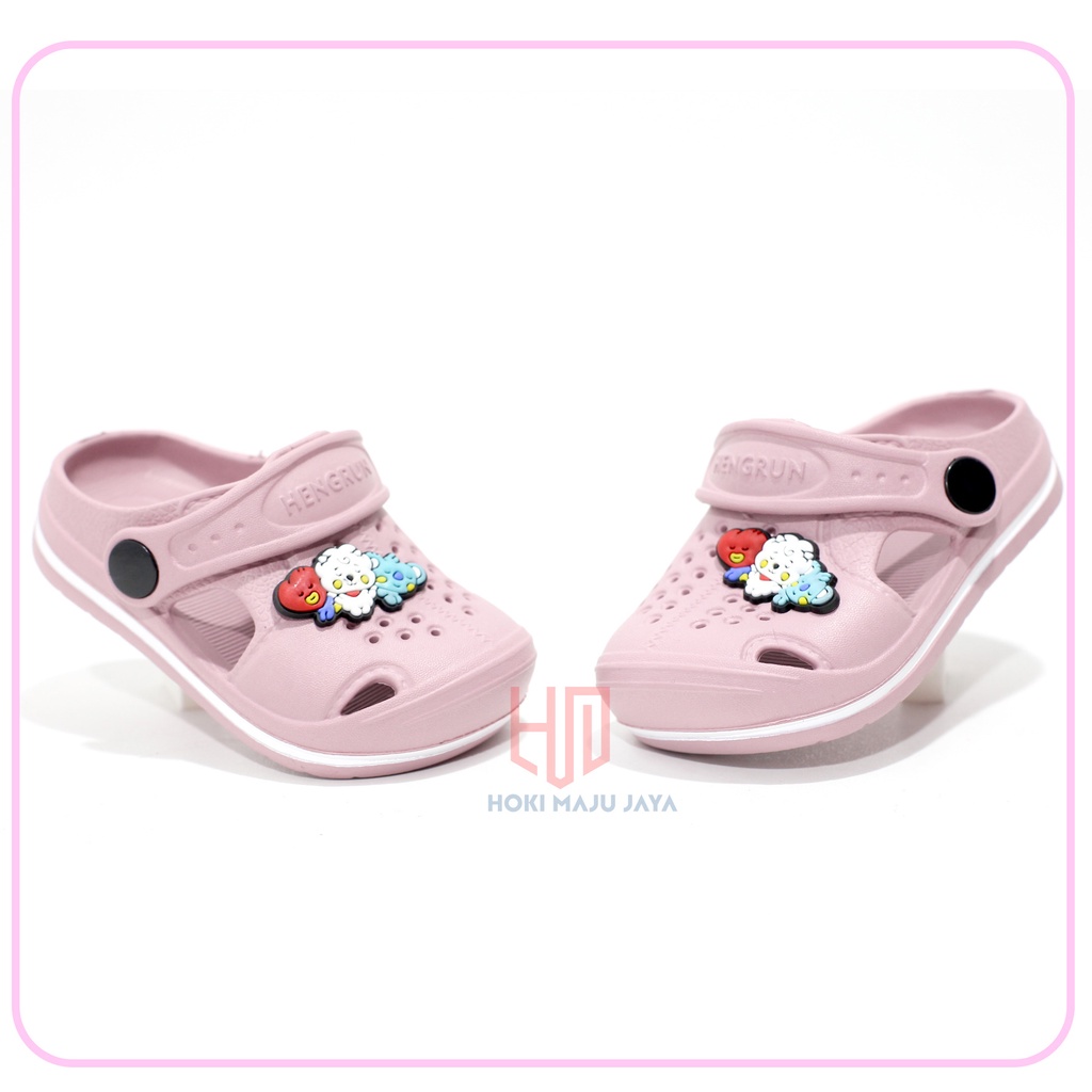 SANDAL ANAK BAIM SLIP ON MODEL KEKINIAN | SANDAL ANAK KARET EVA RINGAN UNIK LUCU TIDAK LICIN