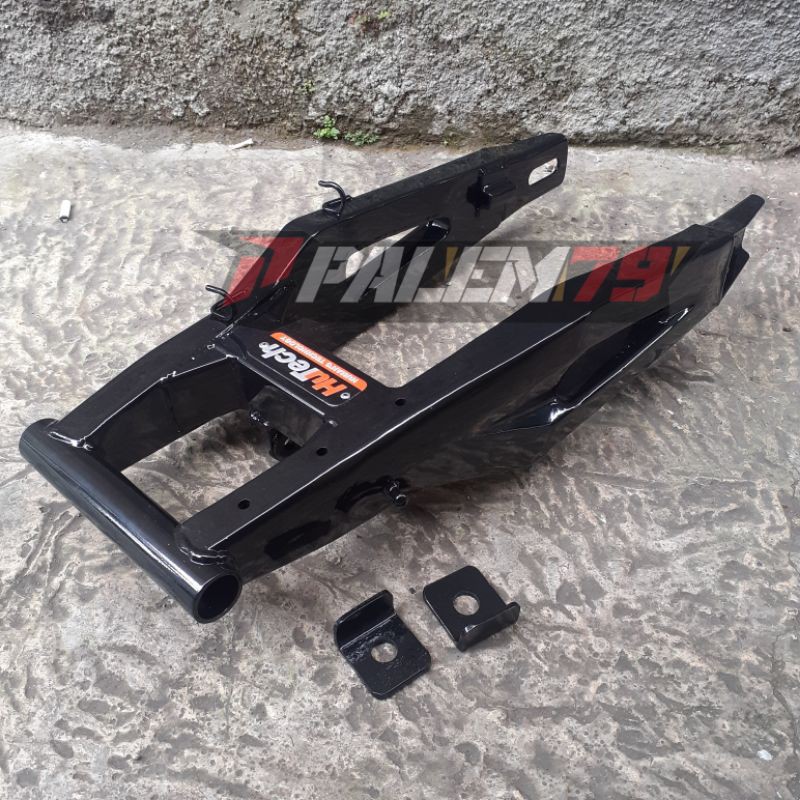 Arm Aprilia CRF 150 L Swingarm CRF150 Arem Aprillia - Hitam Silver