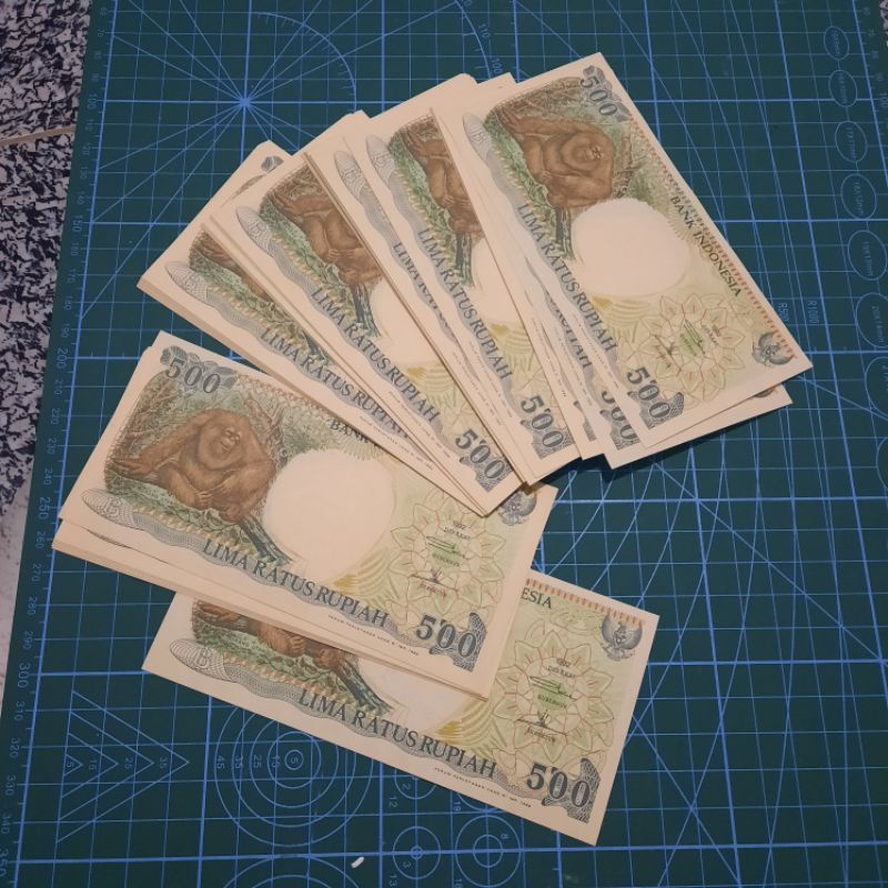 Uang kuno 500 rupiah tahun 1992