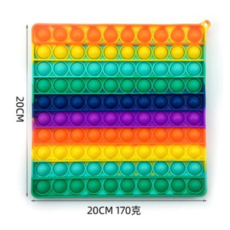 Jual POP IT JUMBO 20 CM UNICORN UKURAN 