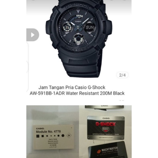 G-Shock AW591BB-1ADR