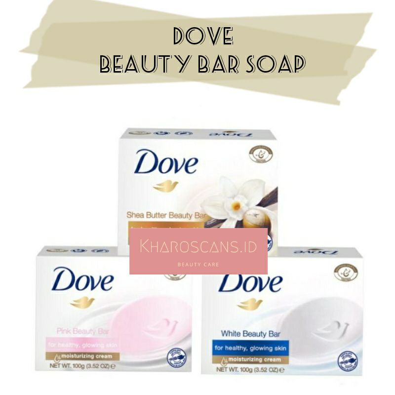 [PROMO] DOVE Beauty Bar Soap 90gr | Dove Beauty Cream Bar | Sabun Batang