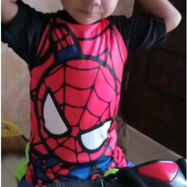 Spiderman Baju Renang Anak Laki Laki Bayi Balita Umur 1 2 3 10 Tahun