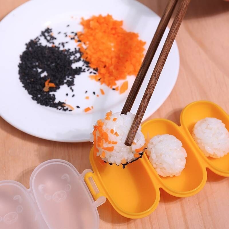 Cetakan Nasi Bola Bola Kecil dan Centong Rice Ball Shaker - 1197a