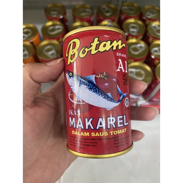 

Sarden Botan Makarel Kemasan 155gr