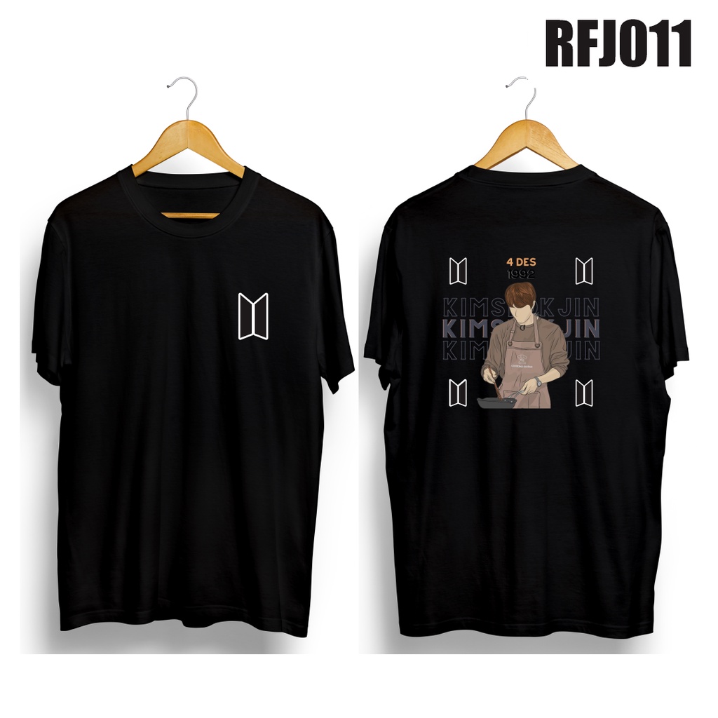 MURAH!!! KAOS KPOP KIM SEOKJIN RFJ011 COMBED 30S