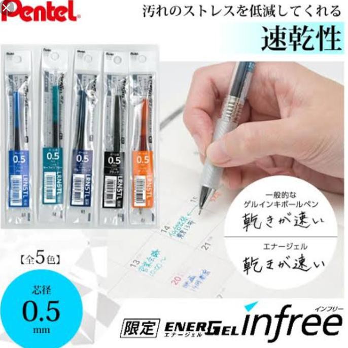 

Promo Awal tahun pentel energel infree refill 0,5 XLRNTL Promo Awal tahun