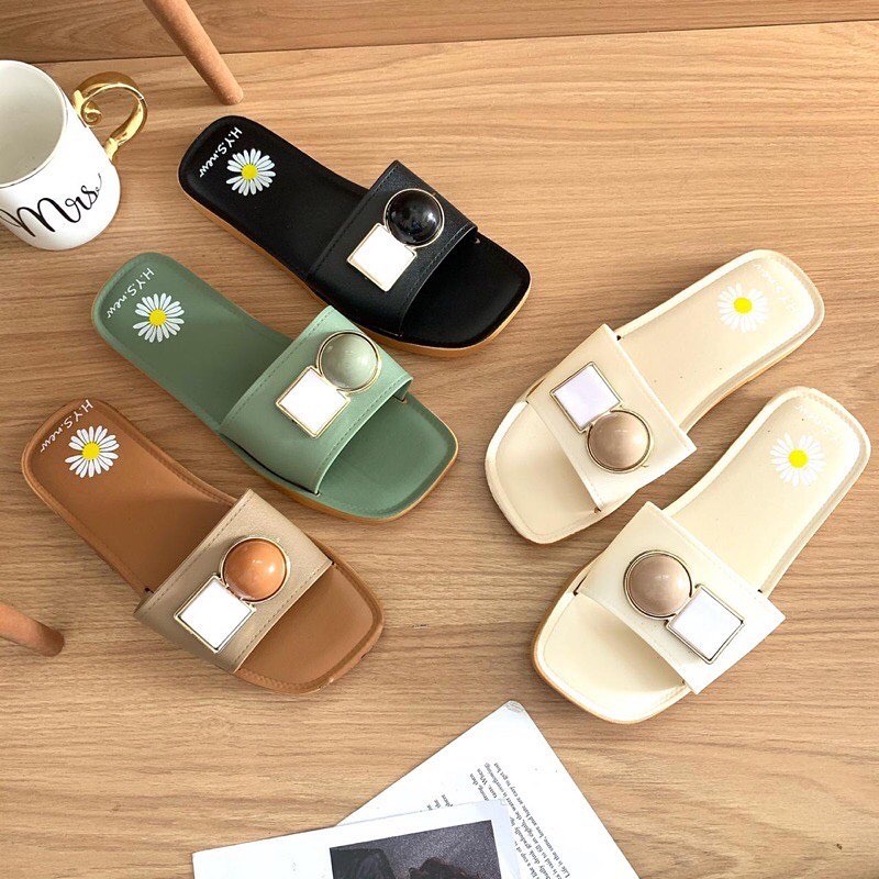 Sendal Jelly Wanita Sandal Teplek Wanita H.Y.S New Terbaru 2021