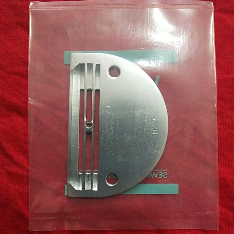 Needle plate bahan baja mesin jahit high speed jarum 1 Merk WCS