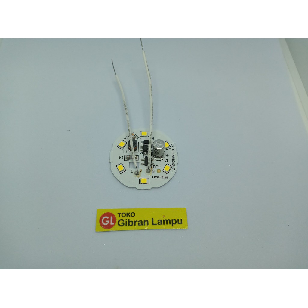 PCB Mata Lampu LED 5w Tanpa Driver - Mata LED AC Langsung 220V (BM)