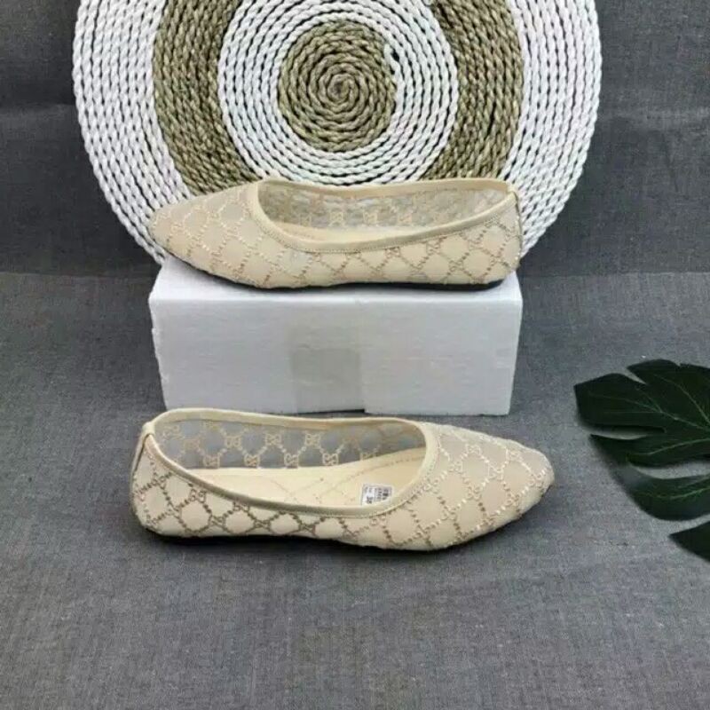 FLAT SHOES WANITA BRUKAT JEA 66