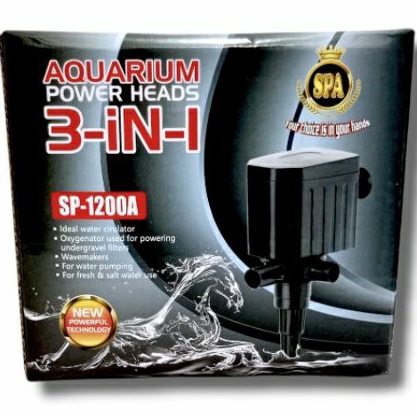 Pompa aquarium kolam hidroponik SPA 1200A