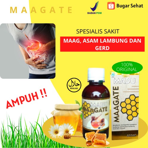 MADU MAAGATE - PAKAR MAAG, GERD & ASAM LAMBUNG