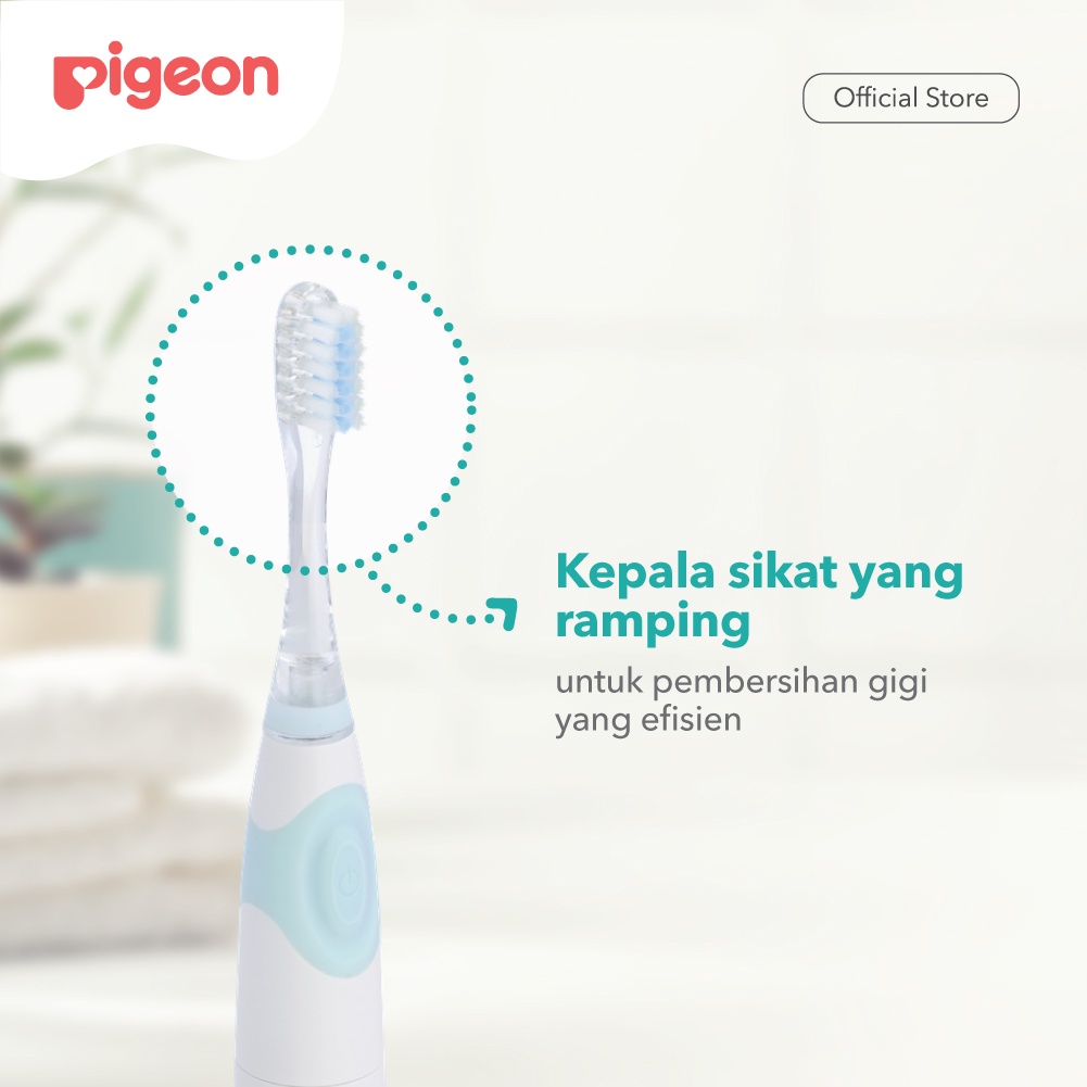 Castle - Pigeon Electric Finishing Toothbrush - Sikat Gigi ELektrik Pigeon