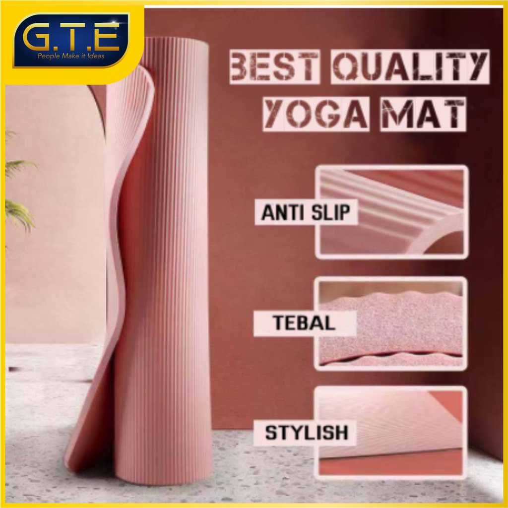 Matras Yoga Anti Selip/ Matras Yoga / Matras Olahraga / Matras