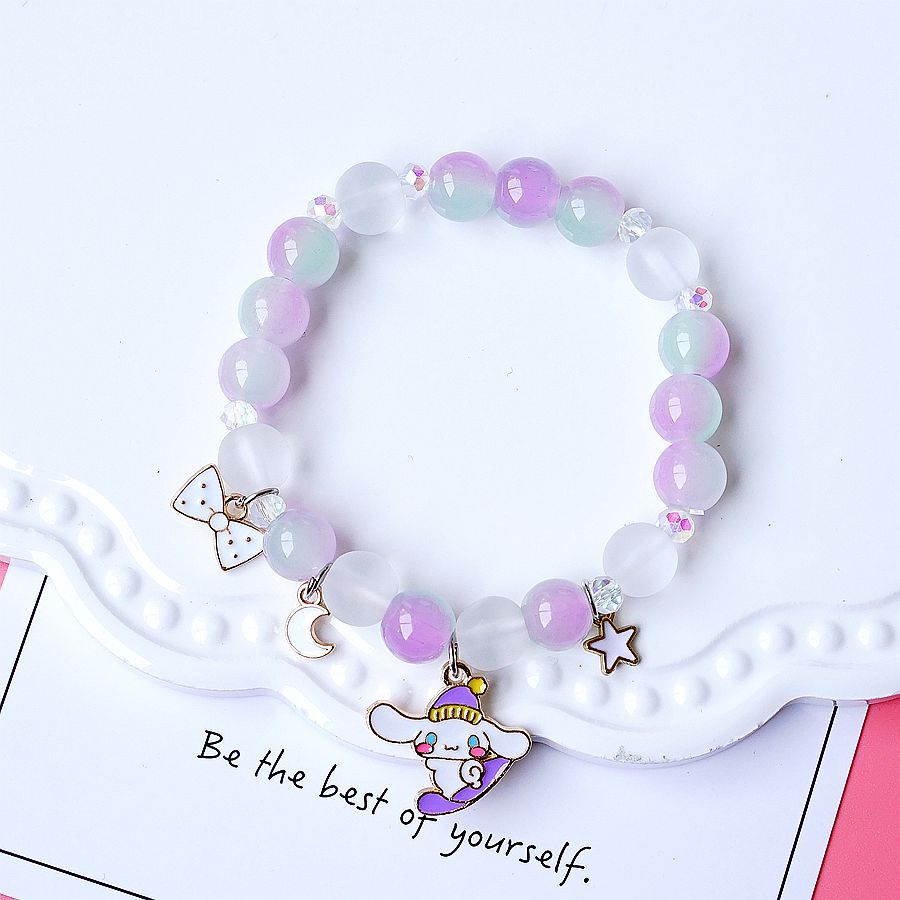 Gelang Kartun Pearl Boba Cinnamoroll model korea terbaru