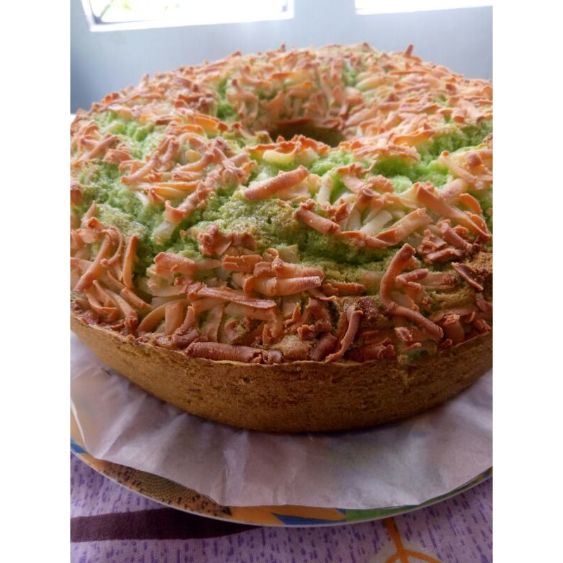 

bolu jadoel rasa mantoel pandan keju loyang 22 cm