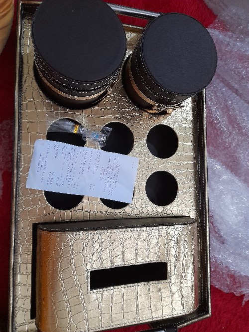 Trayset Toples Lebaran 3 In 1 Vinyl 1 Tisu 2 Toples 6 Lubang Aqua