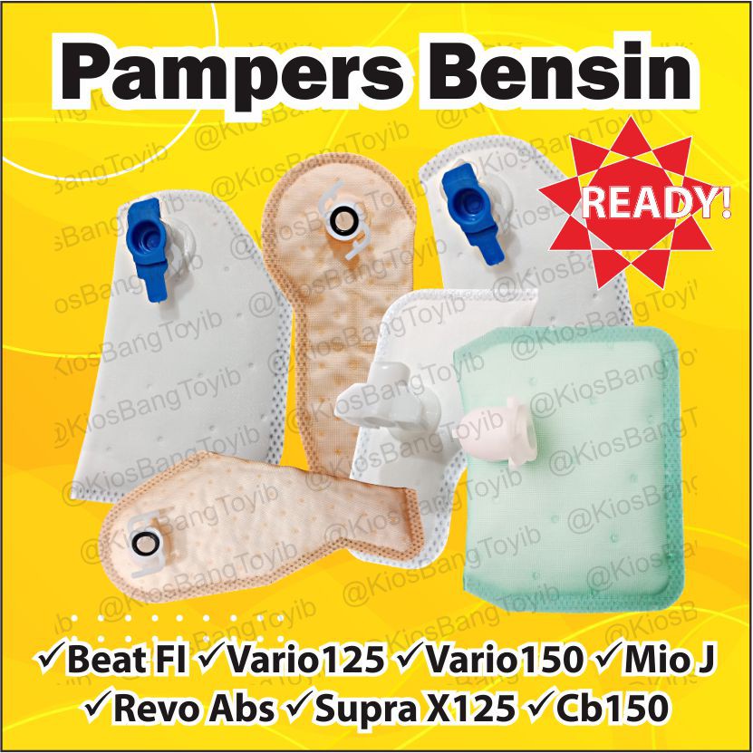 Filter Bensin Pampers Pempers Fuel Pump Beat Vario Mio J Revo Abs SupraX 125 CB150 CBR