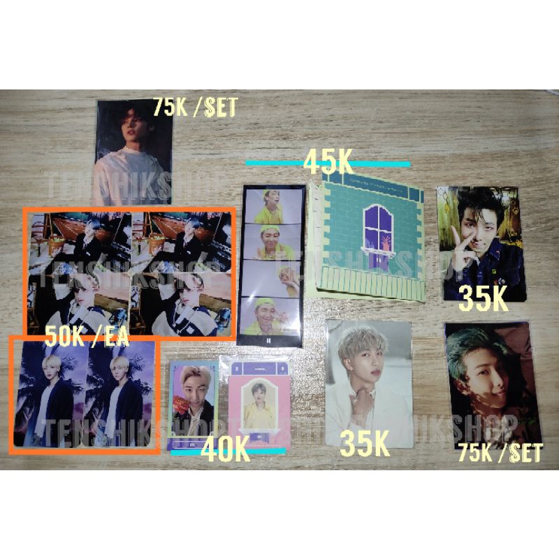 [BACA DESKRIPSI] PHOTOCARD TXT BTS BENEFIT MECIMA FESTA MPC PC LS PC HYBE INSIGHT