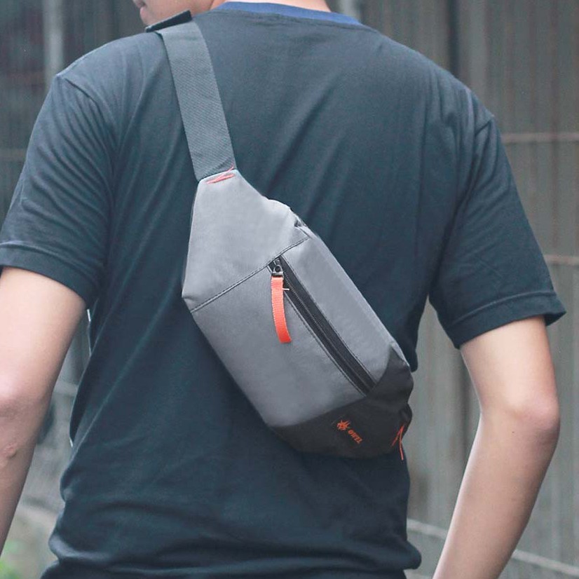 Tas Selempang Pria Distro Kecil Tas Waist Bag Pria Murah | TM 043