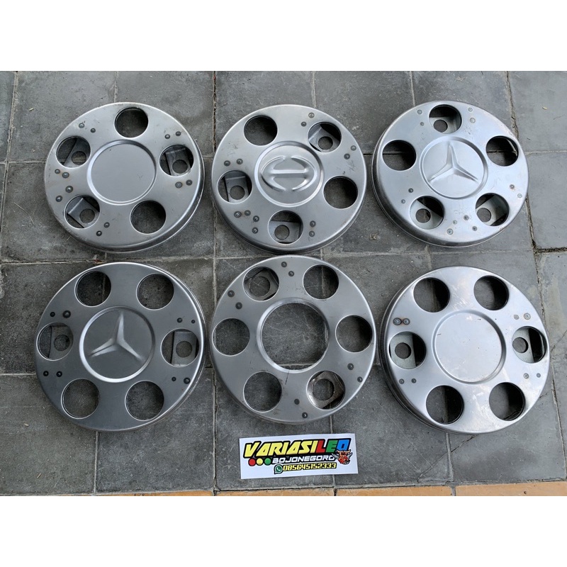 Neo wheldop truk model donat atau ring canter 6 hino 5 bahan plat (2 pcs) terlaris wheeldop ori