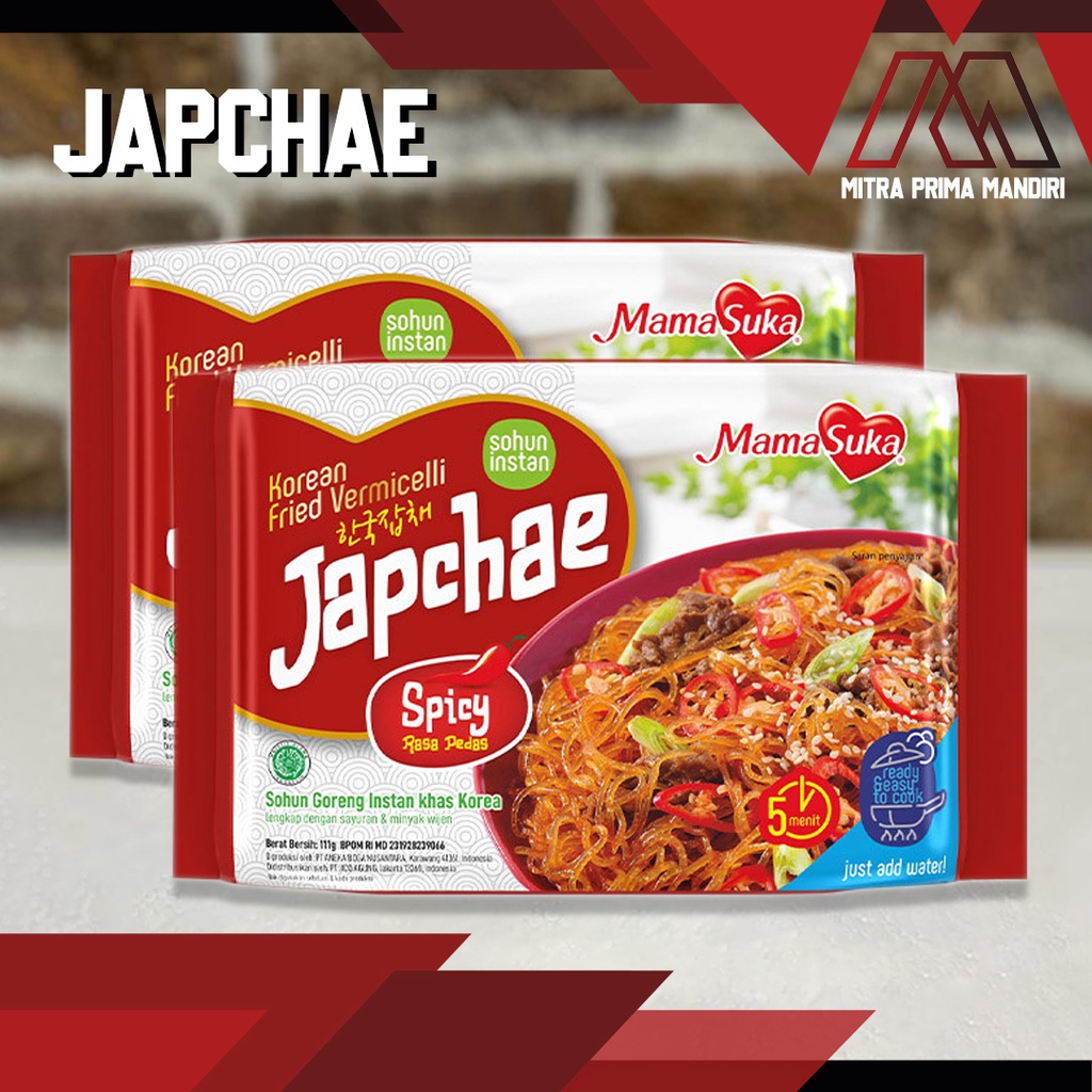 

JAPCHAE / SOHUN GORENG KOREA / MAMASUKA / JAPCHAE MAMA SUKA / SOHUN GORENG KOREA / JAPCHAE SPICY