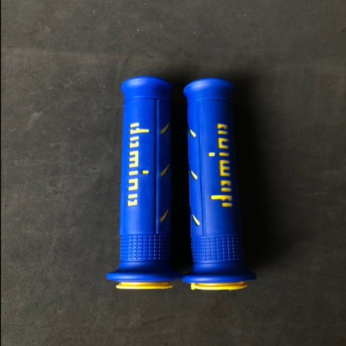 HANDGRIP DOMINO SUPERSOFT BLUE-YELLOW
