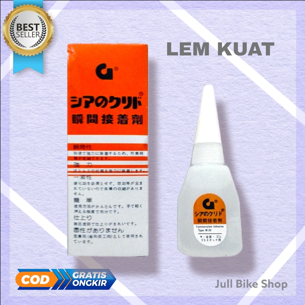 

Lem G korea super kuat power glue serba guna