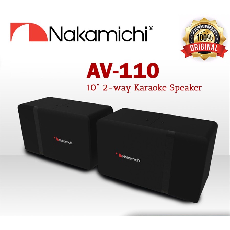 Speaker Karaoke Nakamichi AV 110 / AV-110 / AV110 Original 10 Inch