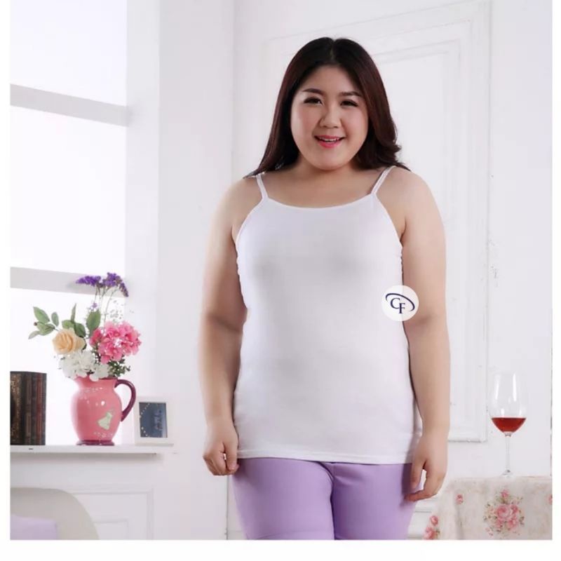 Tanktop Wanita Jumbo Premium / Tank Top Wanita Big Size