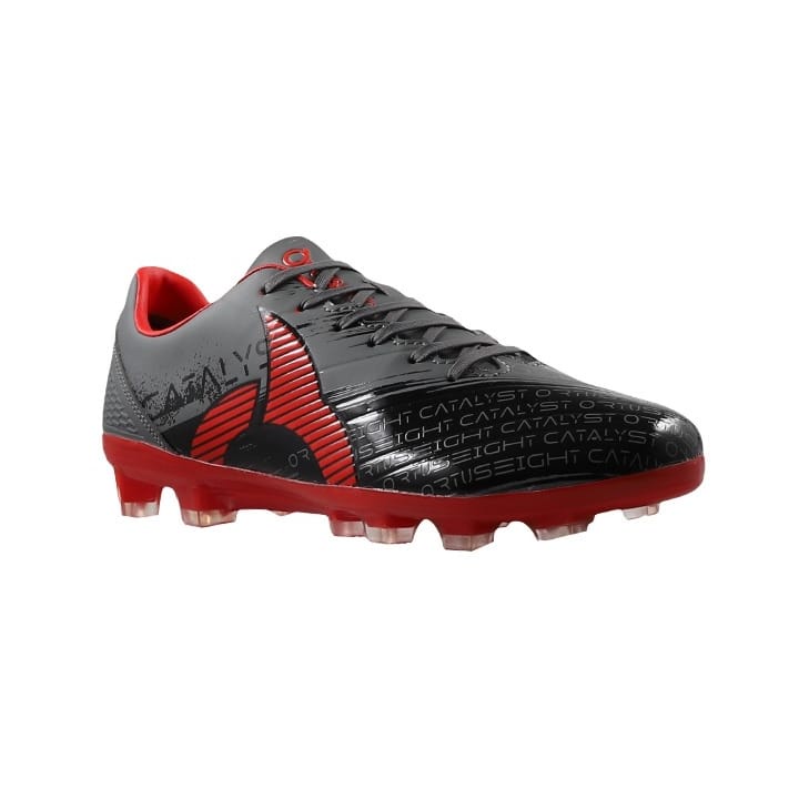 SEPATU BOLA ORTUSEIGHT CATALYST REVENGE FG - GRAPHITE BLACK ORTRADE (100% ORIGINAL)