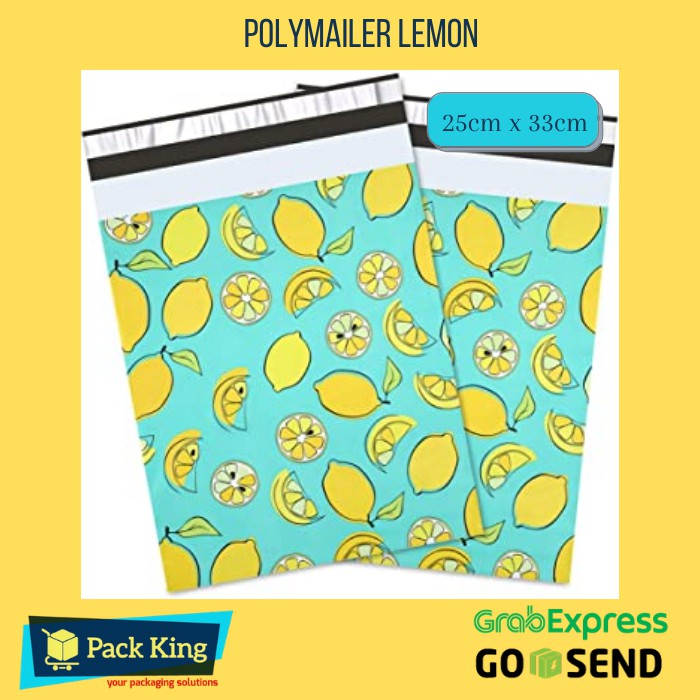 

Polymailer Lemon 25x33cm (50pcs)