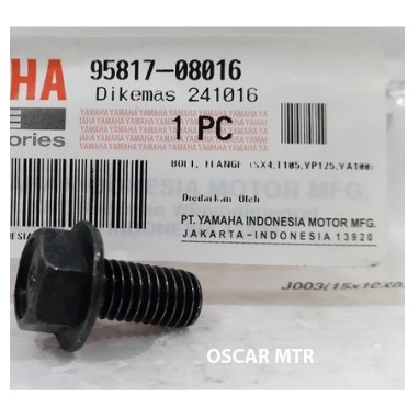 Baut Sentrik Baut Oli Gardan Yamaha Mio  / 95817-08016 * YGP 100 % ORIGINAL